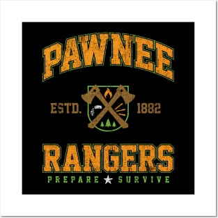 Pawnee Rangers Posters and Art